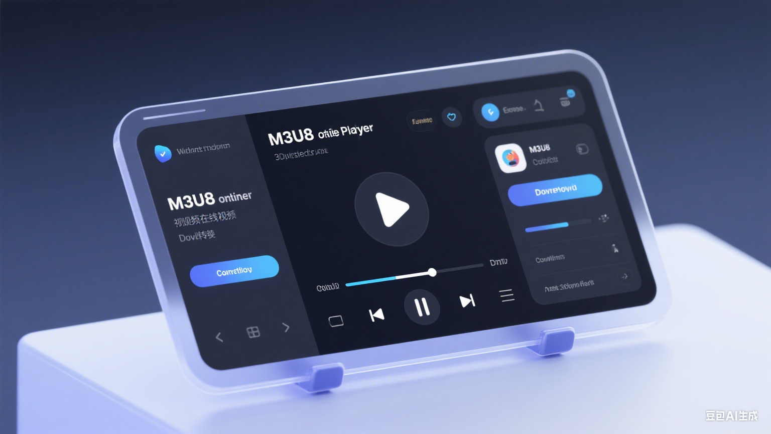 M3U8播放器预览